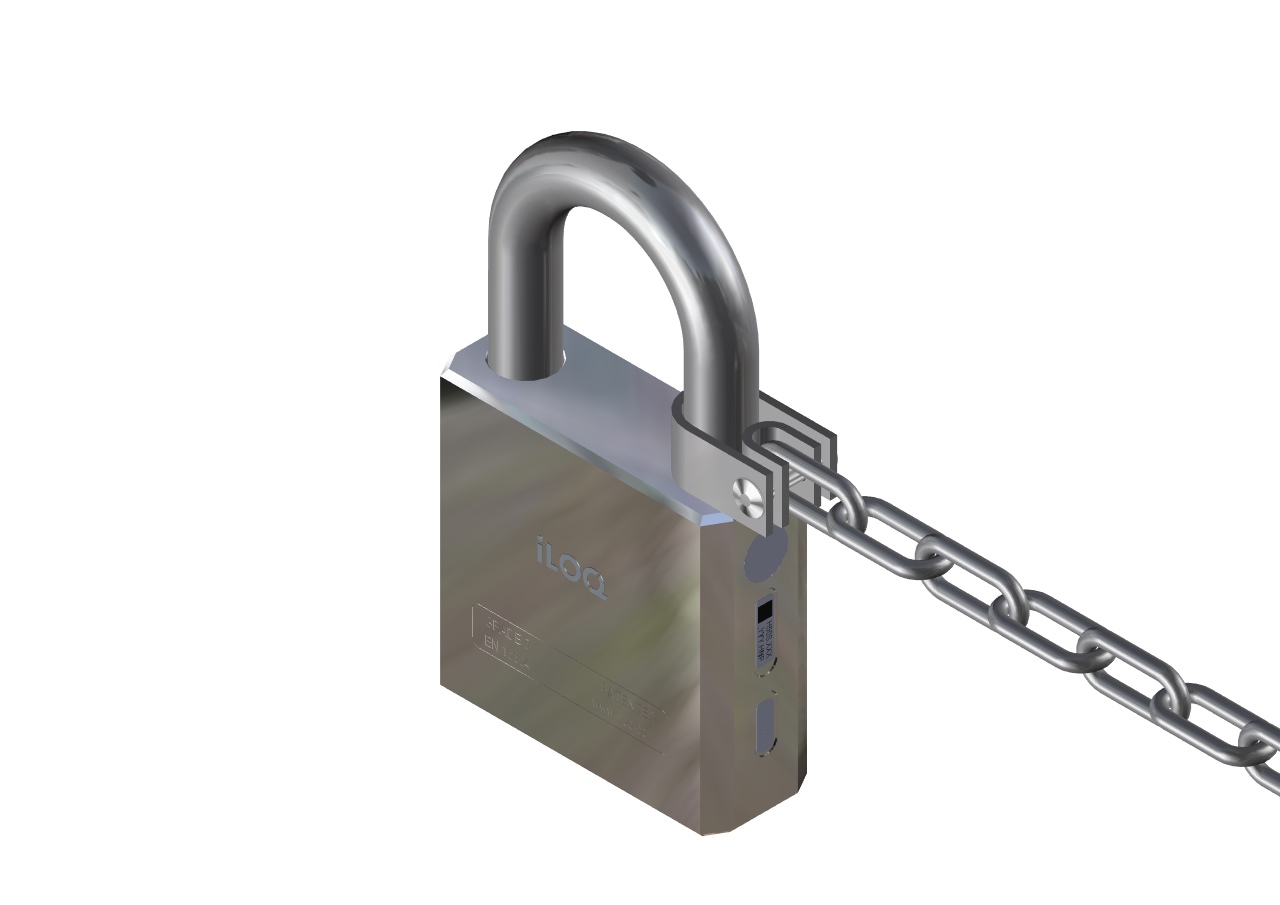 Padlock, Shackle 15/50 mm | iLOQ