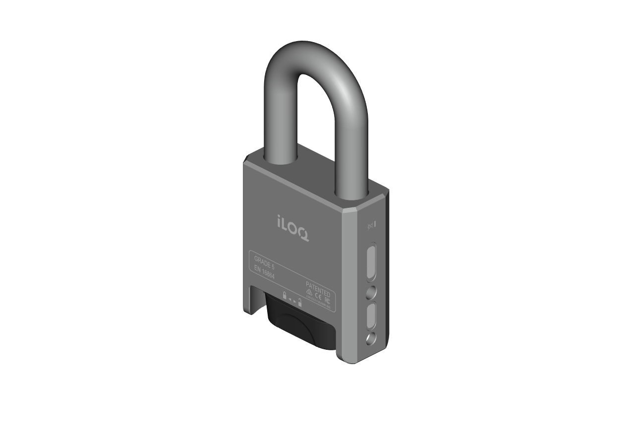 ラブカ  halation SECL Padlock with 15/50mm shackle | iLOQ
